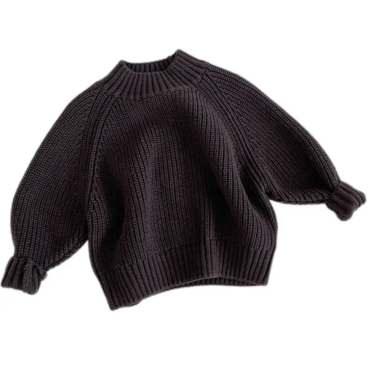 New Winter Thick Knit Pullover Sweater for Boys Girls - Image 8
