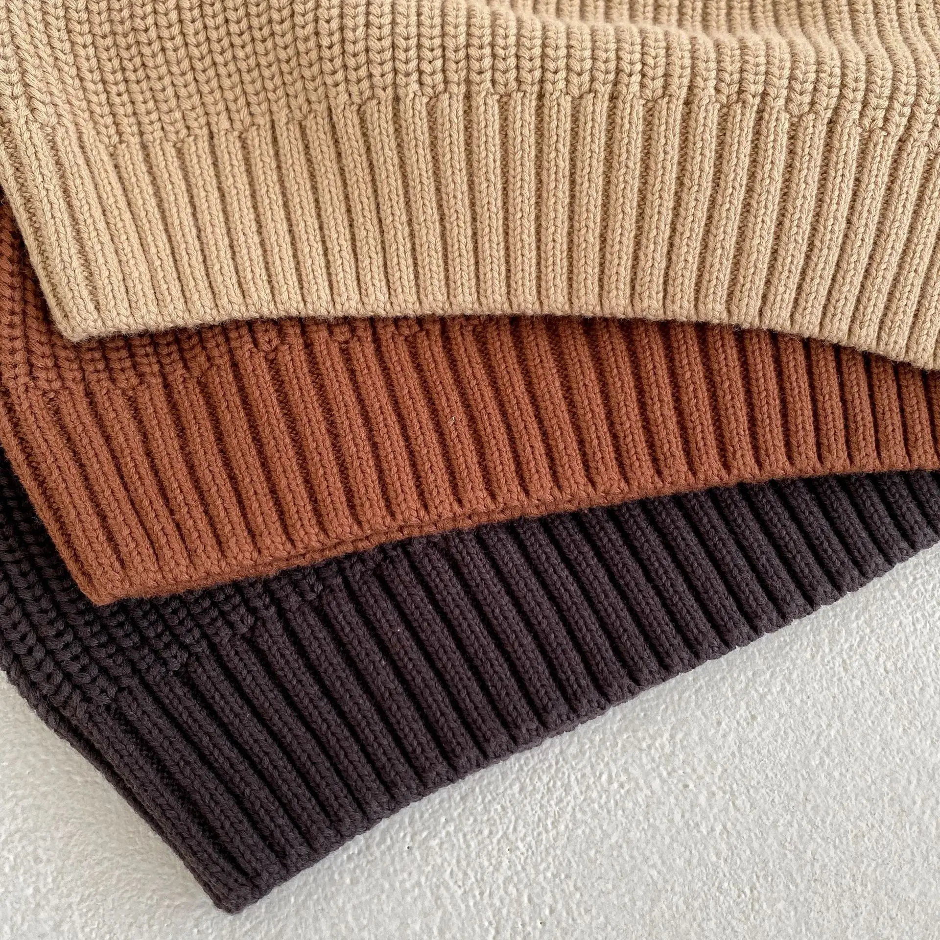 New Winter Thick Knit Pullover Sweater for Boys Girls — feature 10