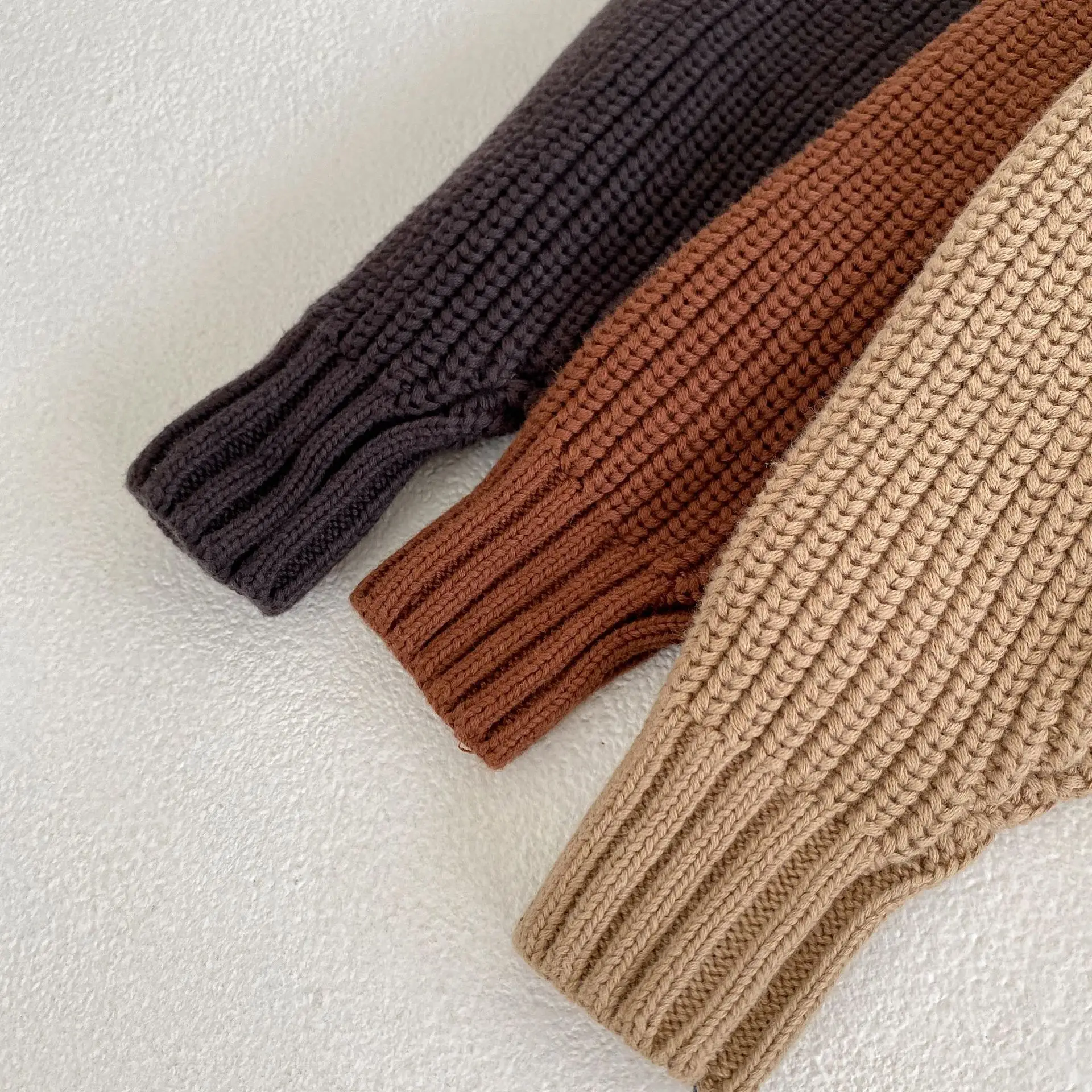 New Winter Thick Knit Pullover Sweater for Boys Girls — feature 9