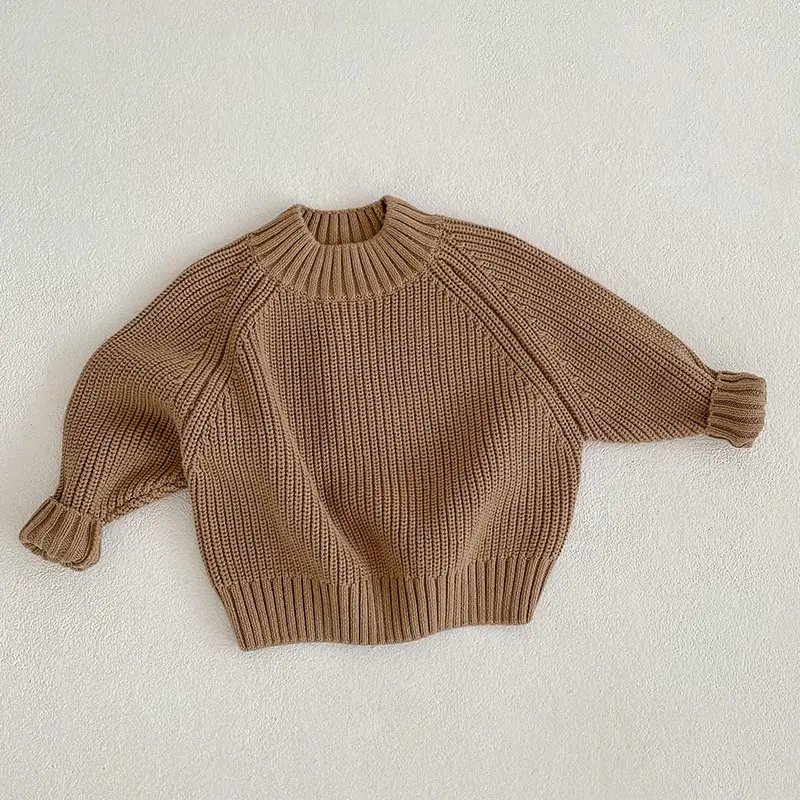 New Winter Thick Knit Pullover Sweater for Boys Girls - Image 2