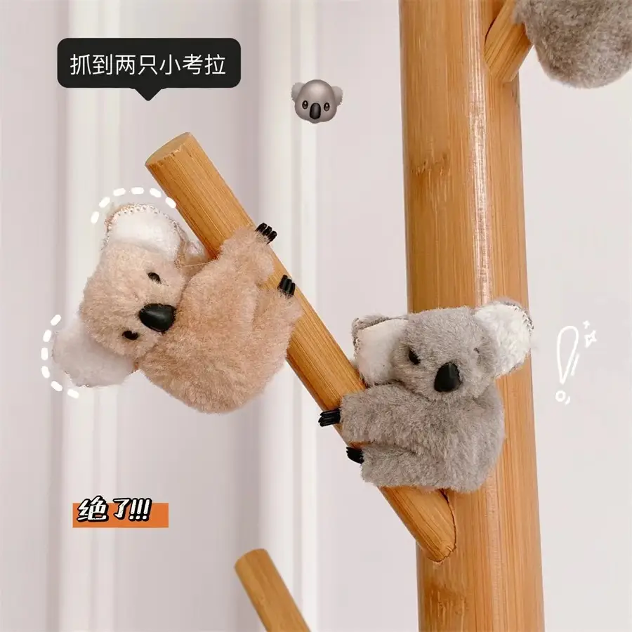 Small Koala Plush Hair Clip for Girls - Image 5