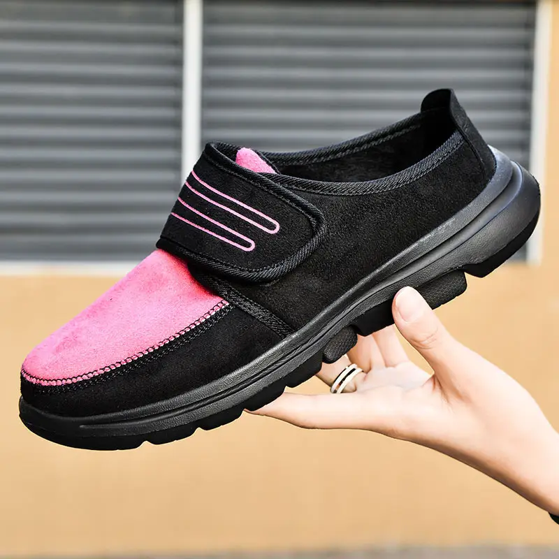 Autumn and Winter New Arrival Walking Shoes Men's Lightweight Soft Sole Non-Slip Cotton Slippers Women's Warm Home Casual Shoes Trendy for Mother - Image 6