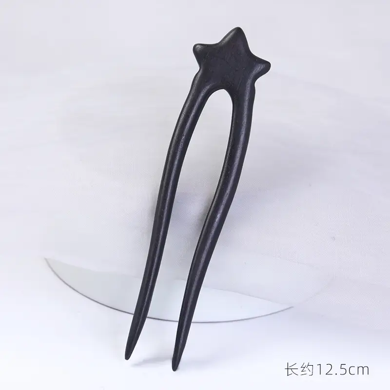 Ebony-U Hairpin-Star A