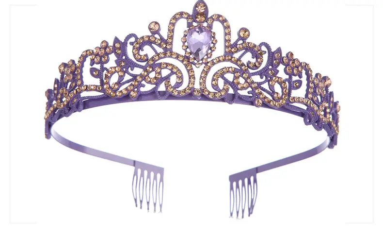 European American Birthday Queen Crown Belt Hair Accessories Wholesale — feature 16