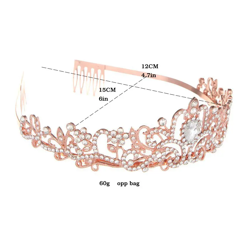 European American Birthday Queen Crown Belt Hair Accessories Wholesale — feature 8