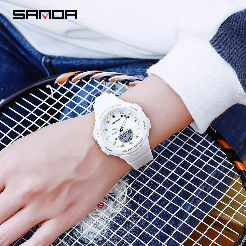 Sanda Green Sport Watch for Kids & Teens - Image 12