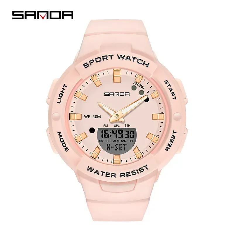 Sanda Green Sport Watch for Kids & Teens - Image 7