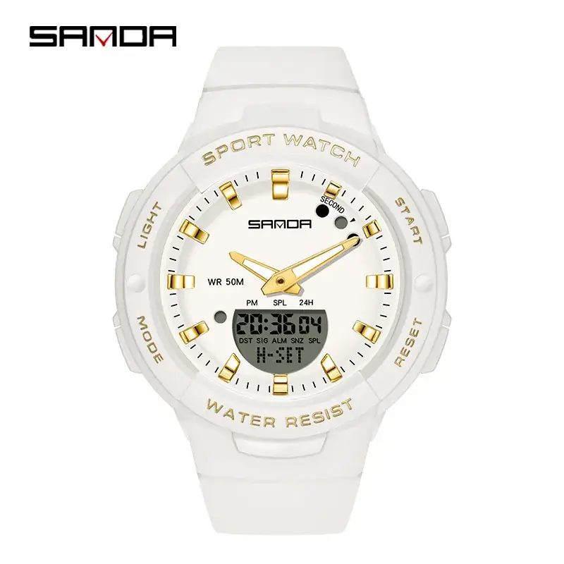 Sanda Green Sport Watch for Kids & Teens - Image 4