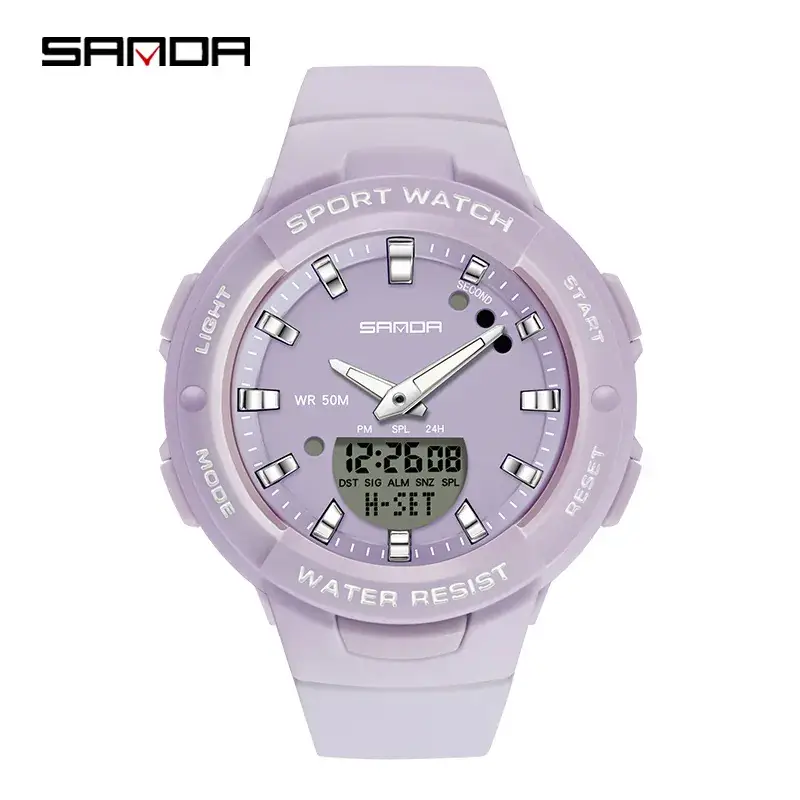 Sanda Green Sport Watch for Kids & Teens - Image 8