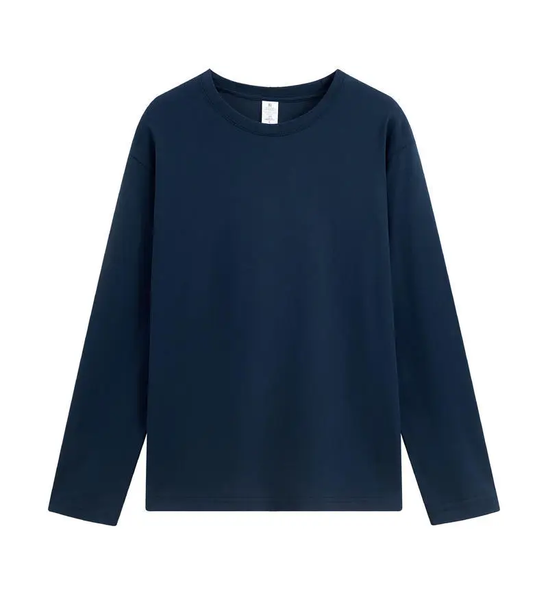 Pink Long Sleeve Cotton T-Shirt 230g - Image 10