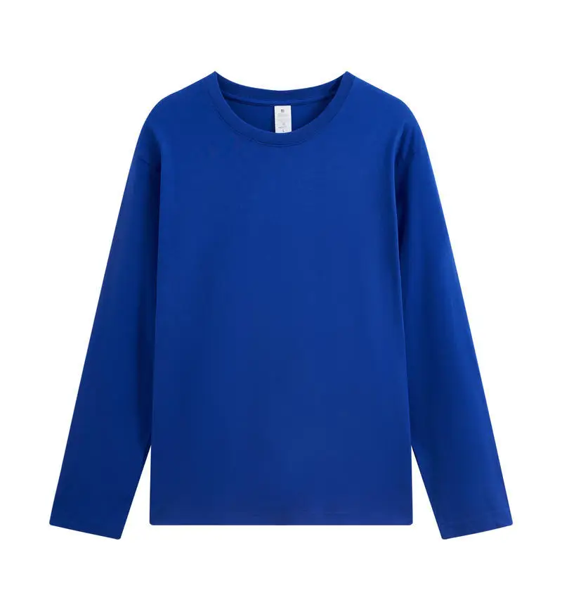 Pink Long Sleeve Cotton T-Shirt 230g - Image 11