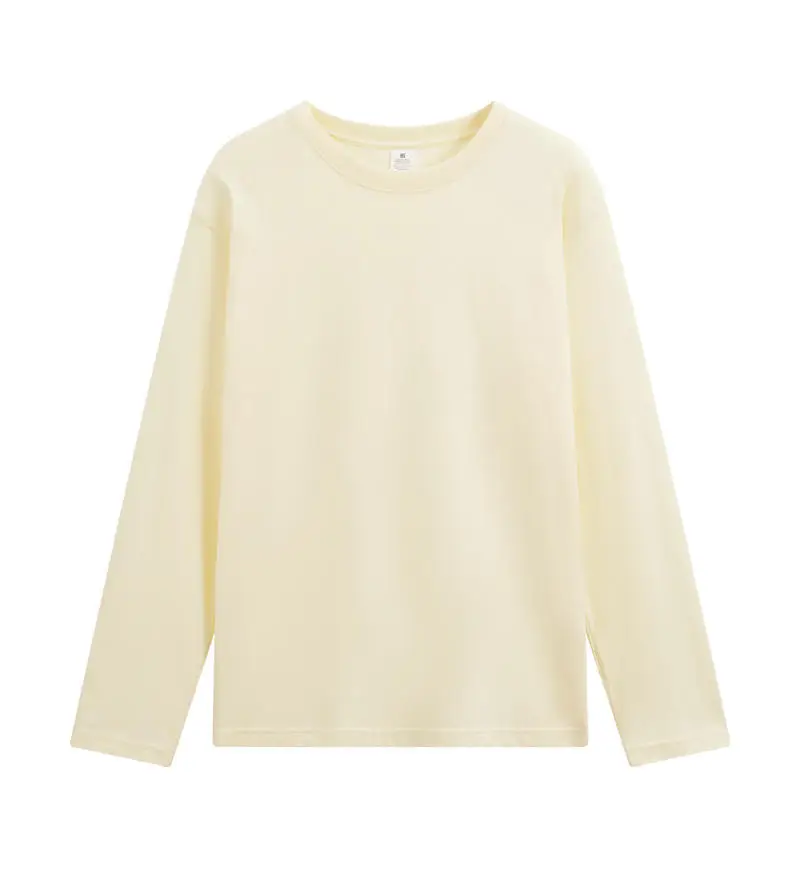 Pink Long Sleeve Cotton T-Shirt 230g - Image 5