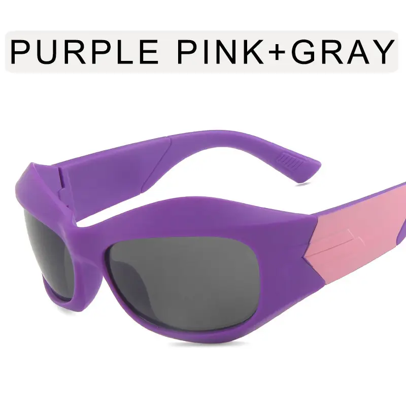 Steampunk Sunglasses Curved Shaped Personalized Future Tech - Image 10