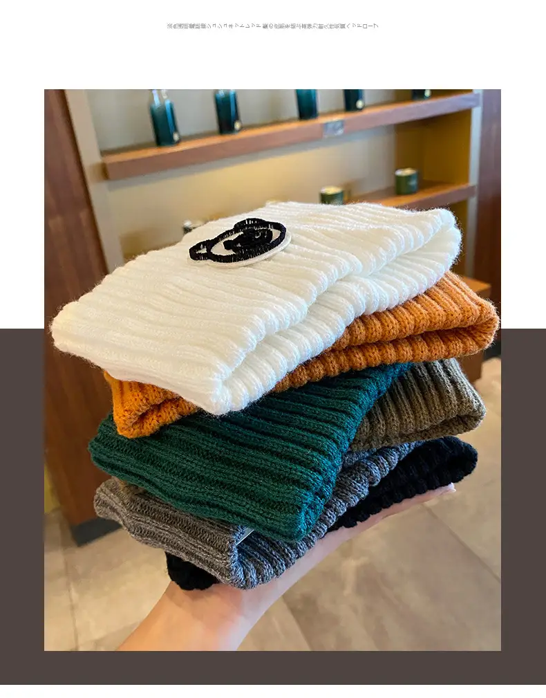 Cute Bear Knitted Wool Hair Band for Women Autumn Winter â feature 18
