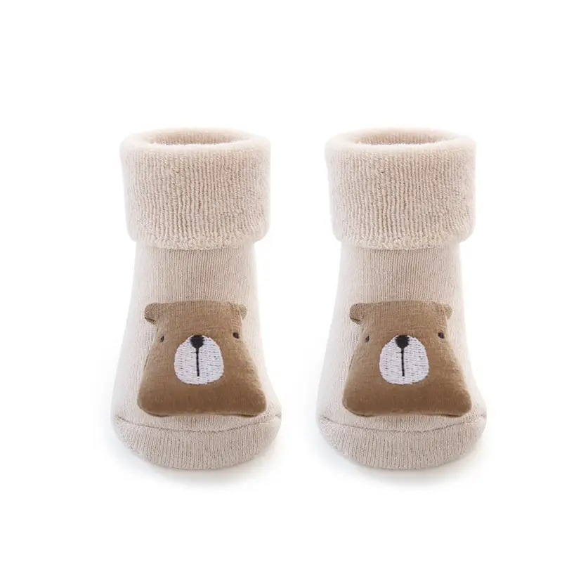 Newborn Velvet Socks Cartoon Doll Floor Socks - Image 2