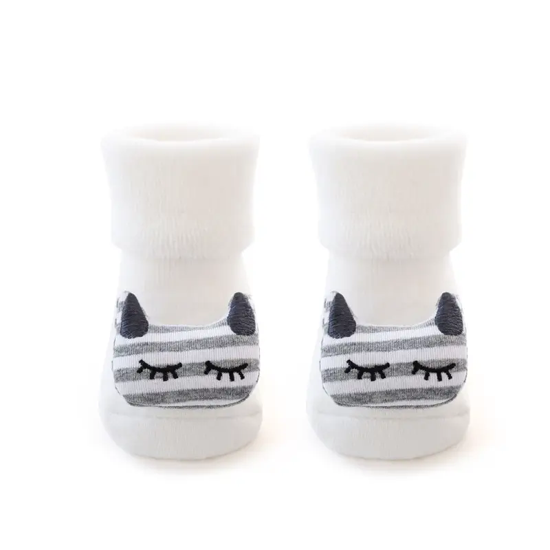 Newborn Velvet Socks Cartoon Doll Floor Socks - Image 4