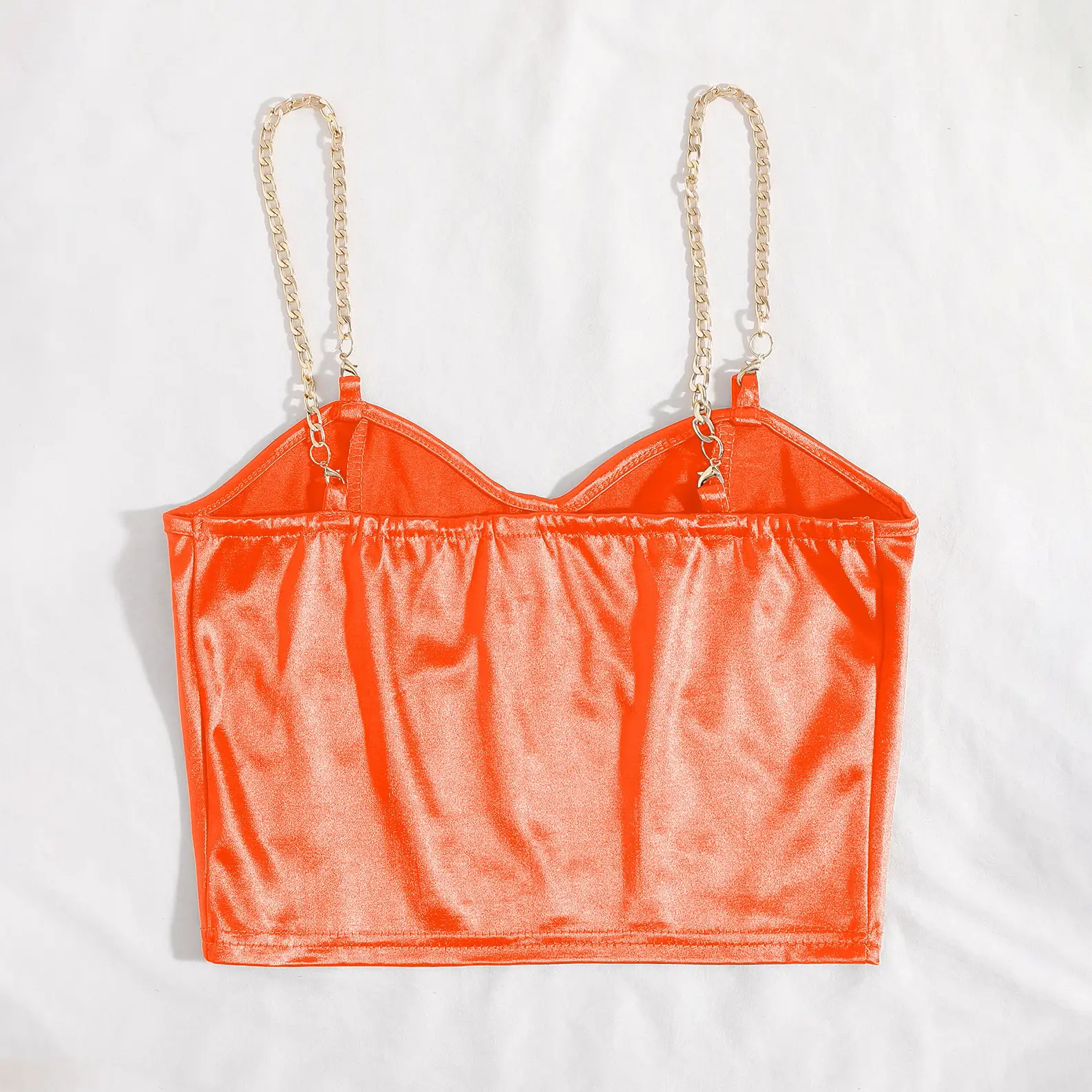 White Chain Camisole for Women Solid Color - Image 11