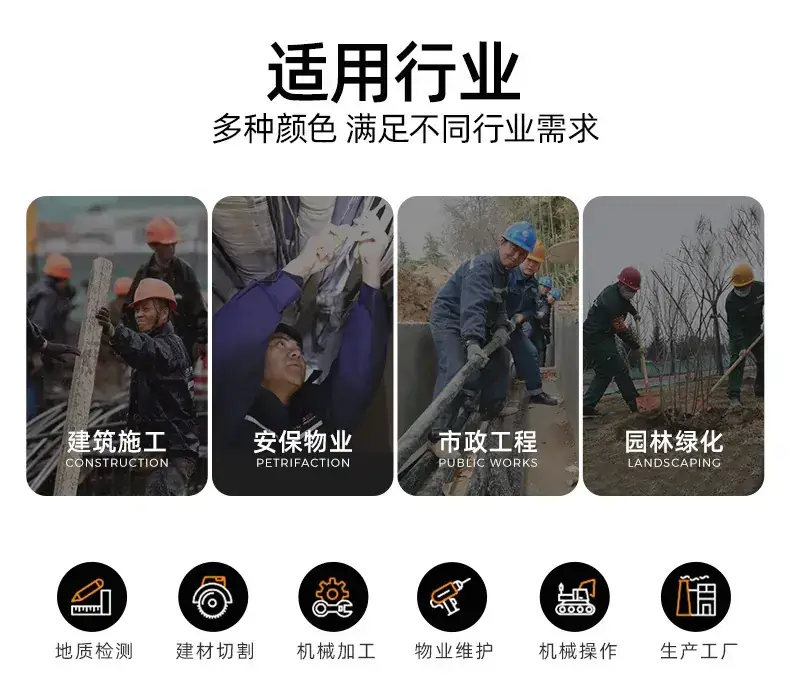 Men's Welding Protective Work Suit Grey Spring Autumn — feature 15