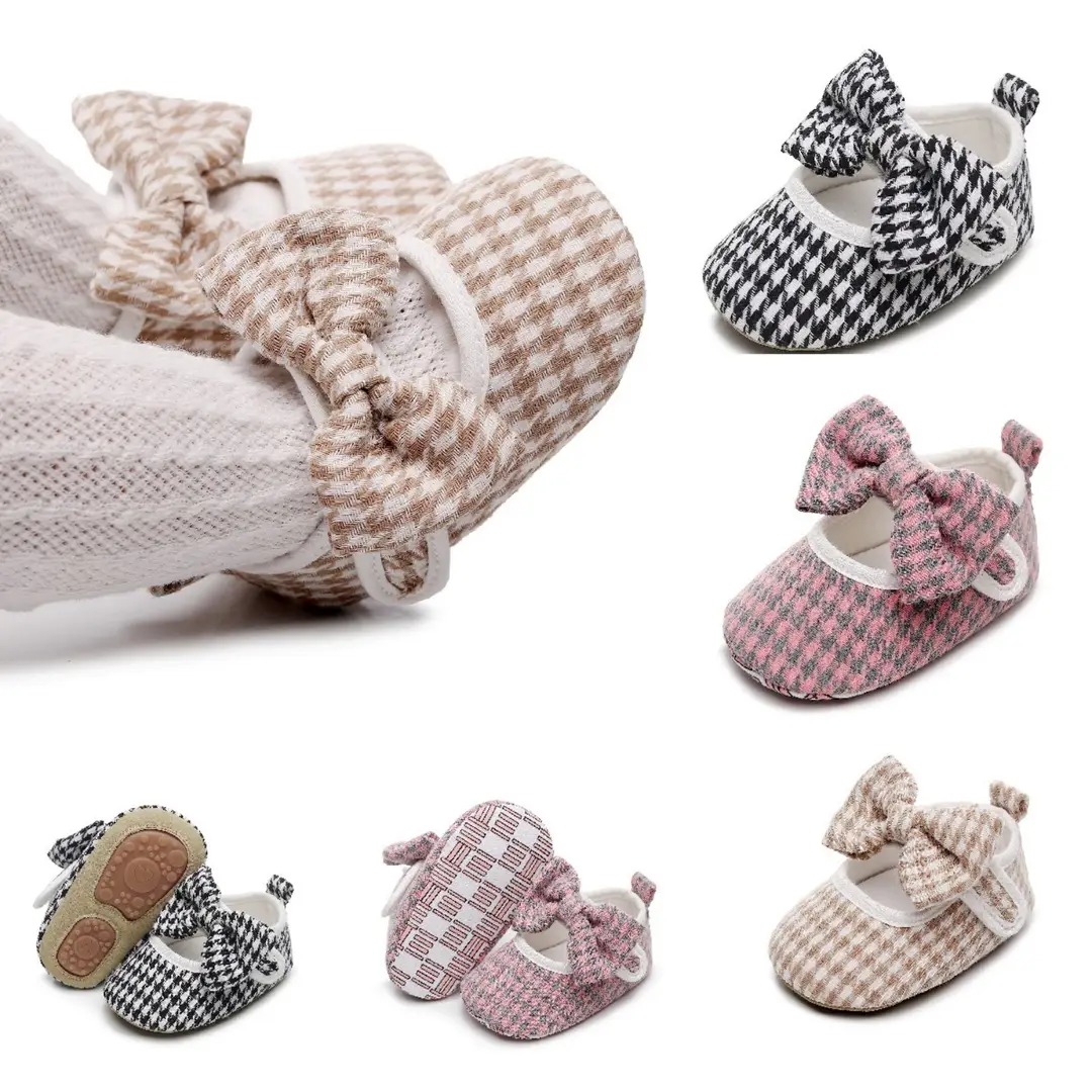 Factory Direct Sales Baby Toddler Shoes Indoor Baby Shoes Bow Cotton Baby Shoes Autumn and Winter Children's Shoes - Image 7