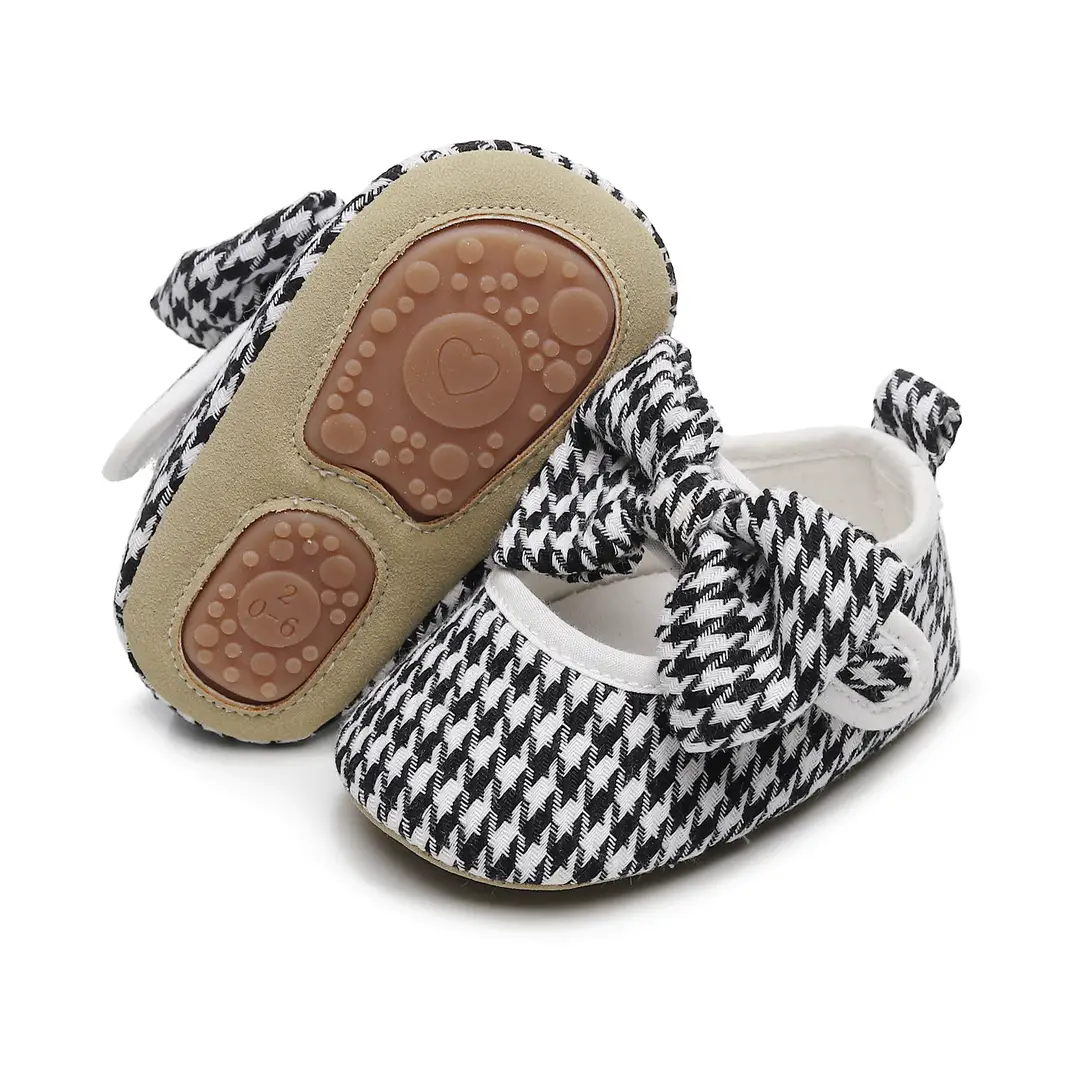Factory Direct Sales Baby Toddler Shoes Indoor Baby Shoes Bow Cotton Baby Shoes Autumn and Winter Children's Shoes - Image 5