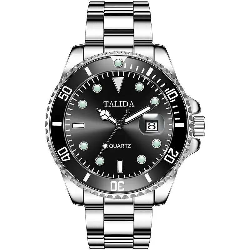 Taluda Quartz Men's Green Water Watch - Image 2