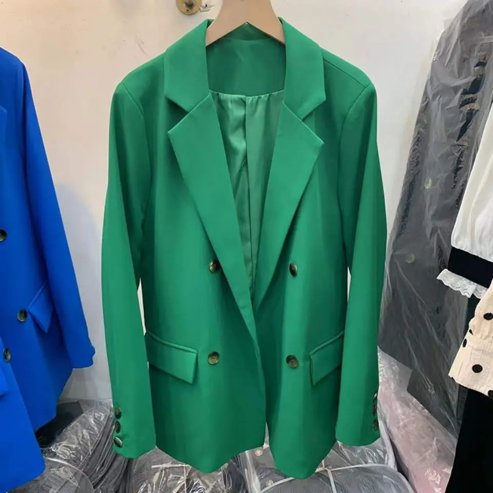 Klein Blue Women's 2022 Suit Jacket Loose Elegant Top