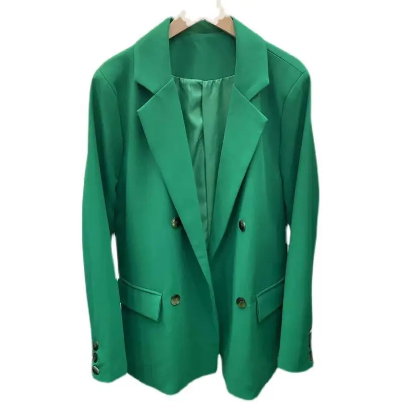 Klein Blue Women's 2022 Suit Jacket Loose Elegant Top — feature 7