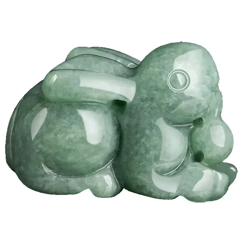 Natural Jade Rabbit Pendant for Men Women - Image 5