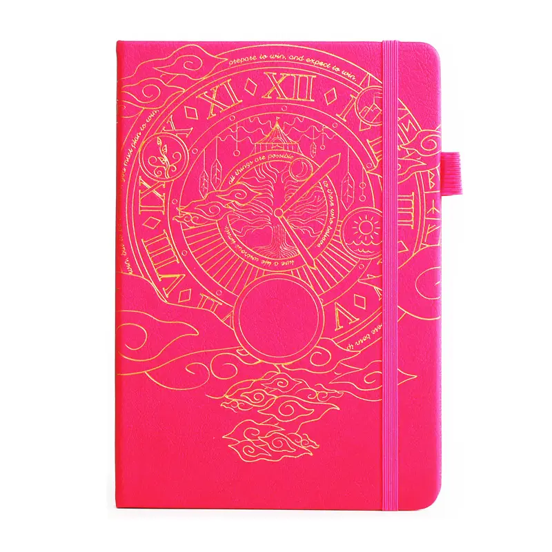 Purple A5 Cross-Body Planner with Roman Numeral - Image 4