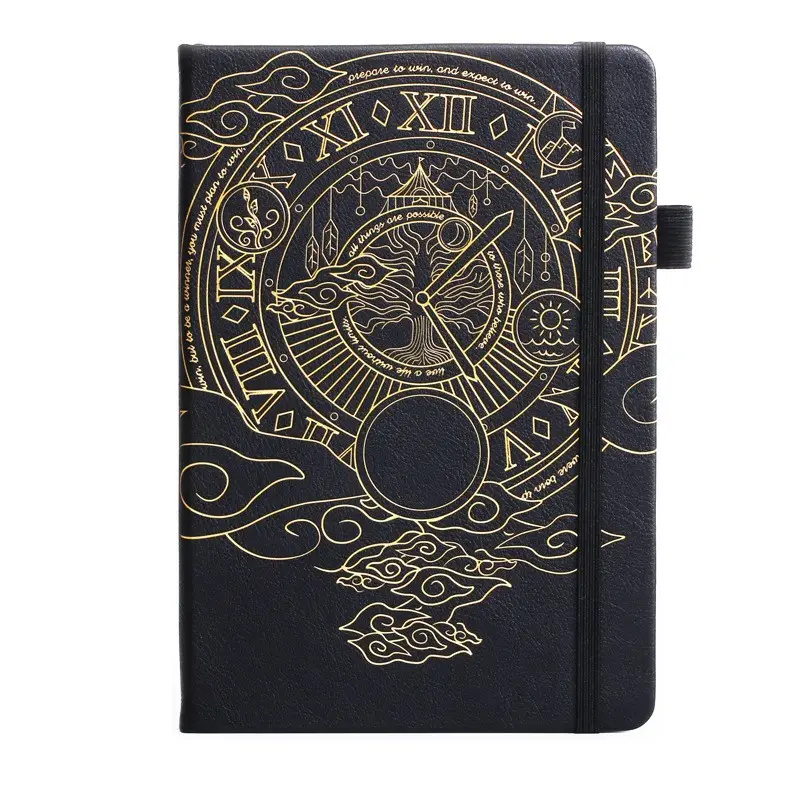 Purple A5 Cross-Body Planner with Roman Numeral - Image 5