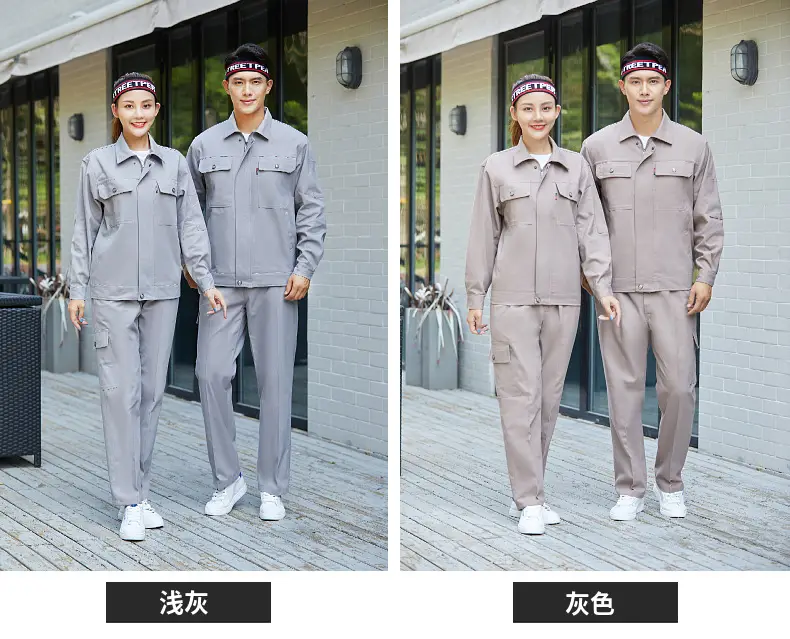 Pure Cotton Welding Work Suit for Men Women Long Sleeve Anti-Scalding — feature 27