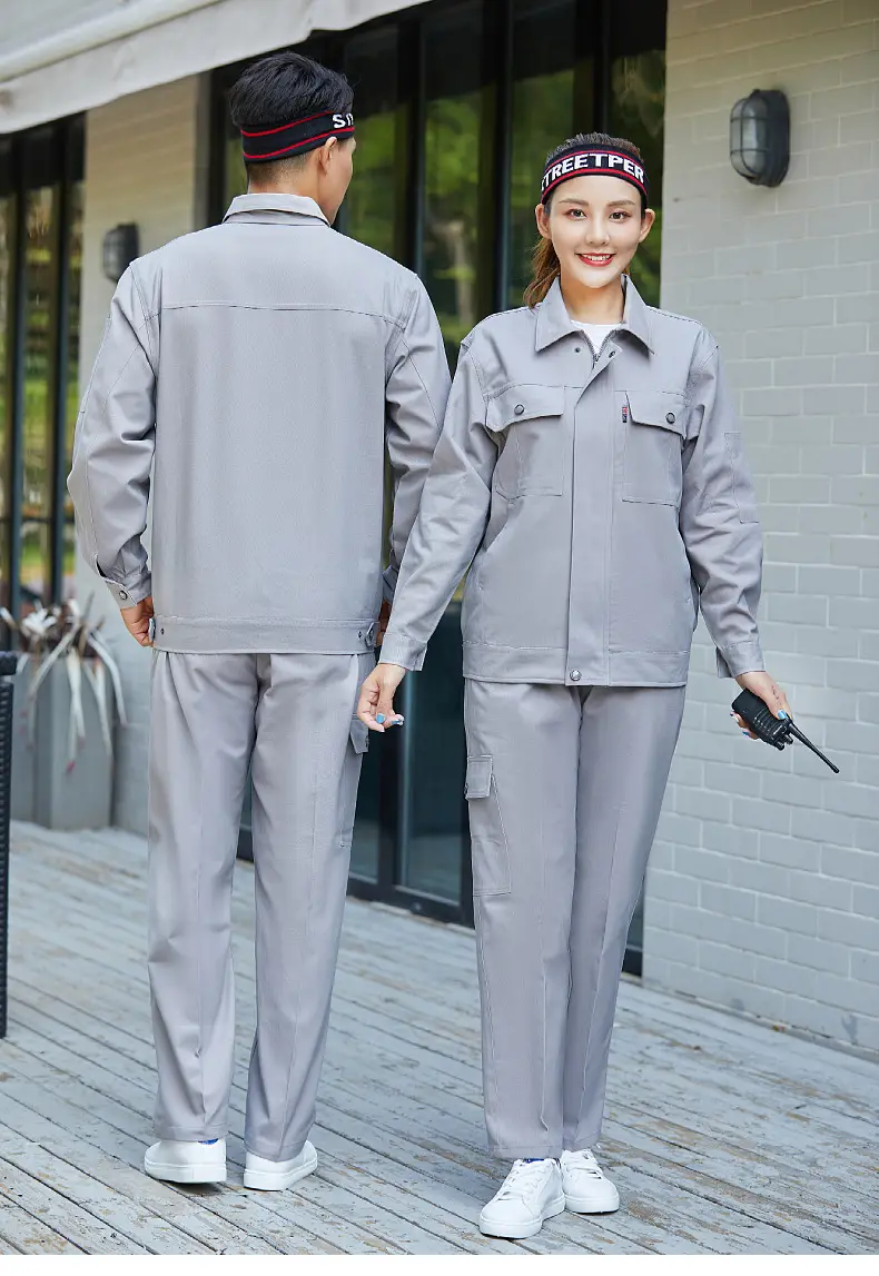 Pure Cotton Welding Work Suit for Men Women Long Sleeve Anti-Scalding — feature 37