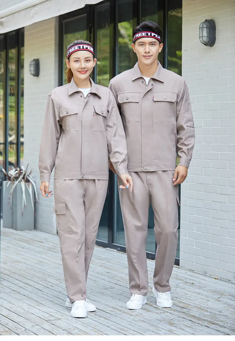 Pure Cotton Welding Work Suit for Men Women Long Sleeve Anti-Scalding — feature 38
