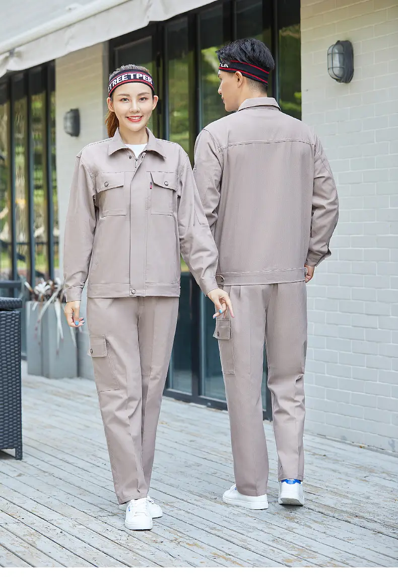Pure Cotton Welding Work Suit for Men Women Long Sleeve Anti-Scalding — feature 39