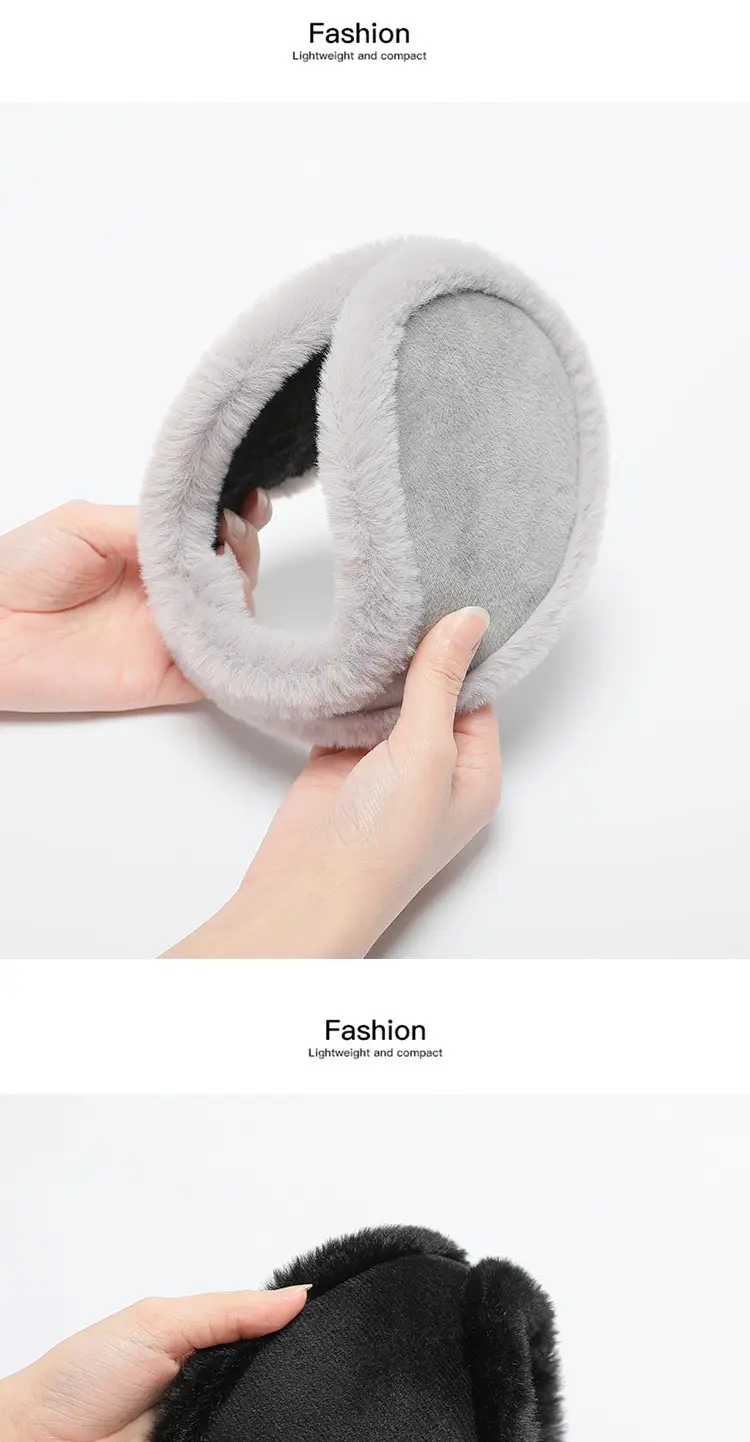 Winter warm earmuffs men's back earmuffs warm cold-proof earmuffs women's thickened plush earmuffs earmuffs ear caps — feature 6