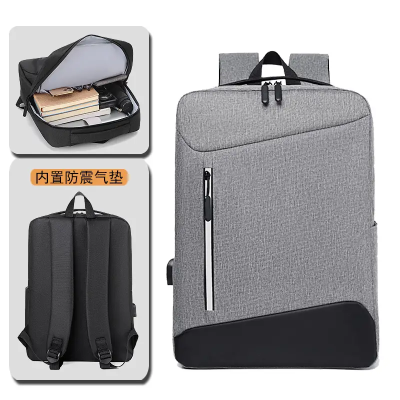 Men's Waterproof Business Backpack Large Capacity School Bag - Image 2
