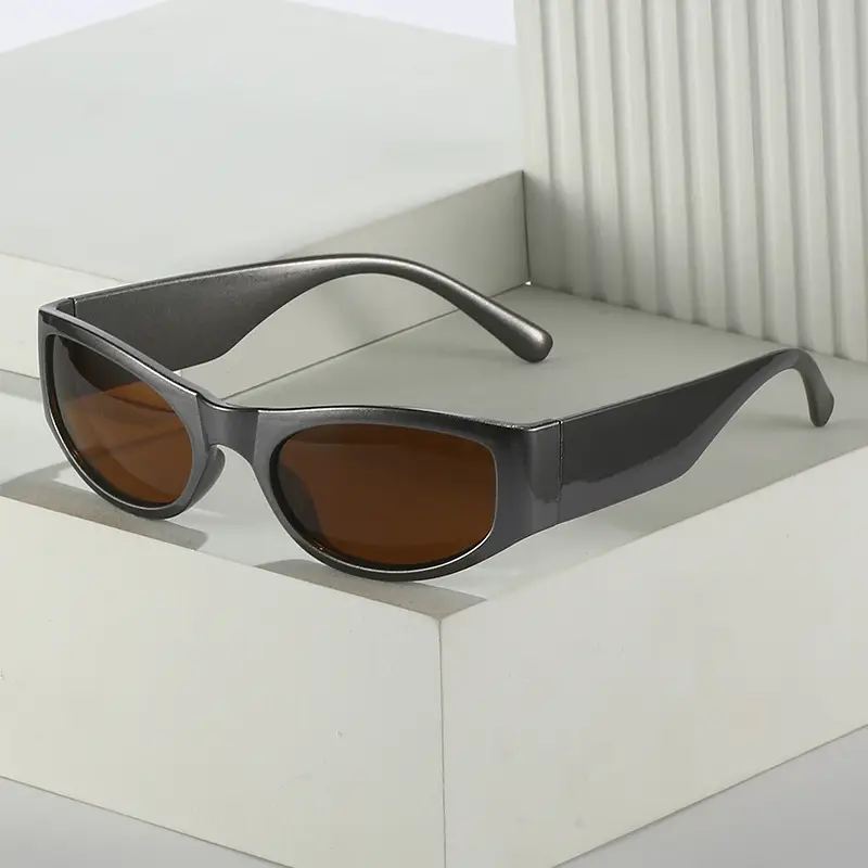 Orange Y2K Sunglasses for Street Style Sports Cross Border Use - Image 10