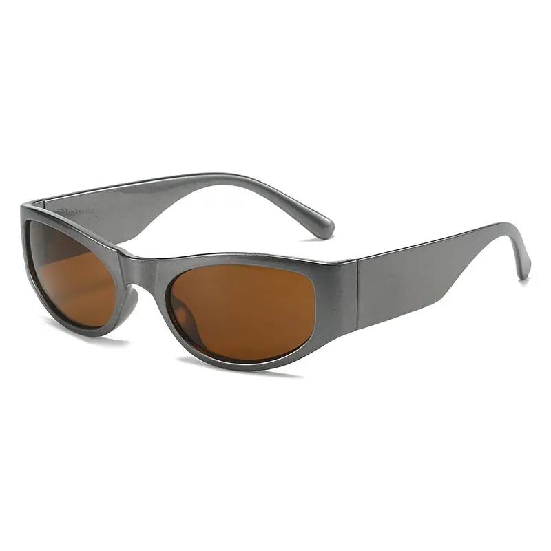 Orange Y2K Sunglasses for Street Style Sports Cross Border Use - Image 4