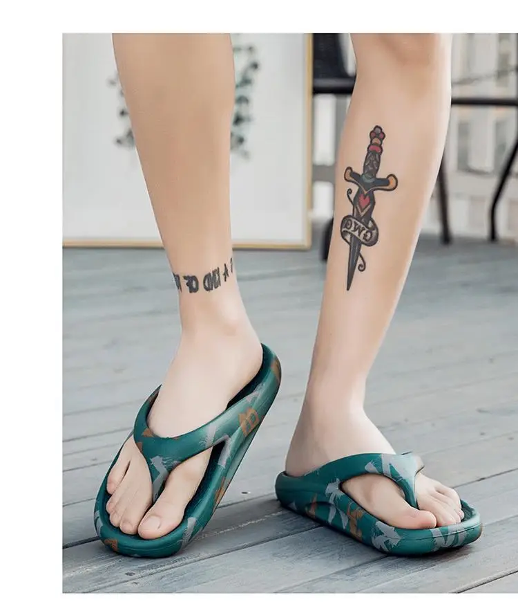 Women's Korean Style Flip Flops Summer Sandals Large β feature 17