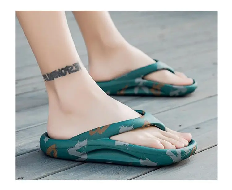 Women's Korean Style Flip Flops Summer Sandals Large β feature 19