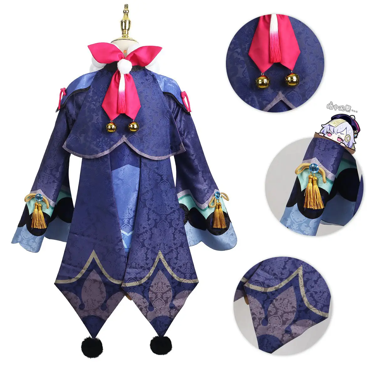 Anime Full Costume Cute Female Lori Game Costume - Image 3