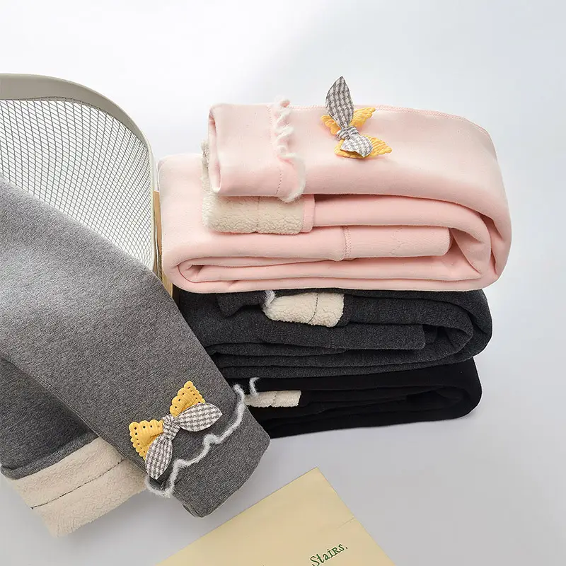 Girls Cotton Leggings Extra Thick Winter Warm Pants - Image 16