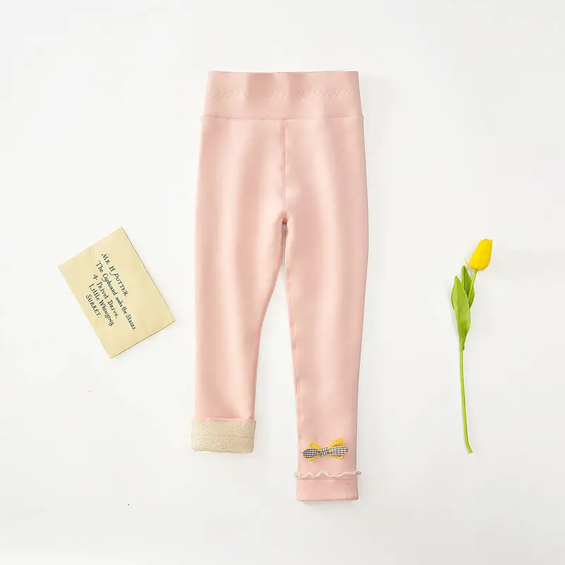 Girls Cotton Leggings Extra Thick Winter Warm Pants - Image 3
