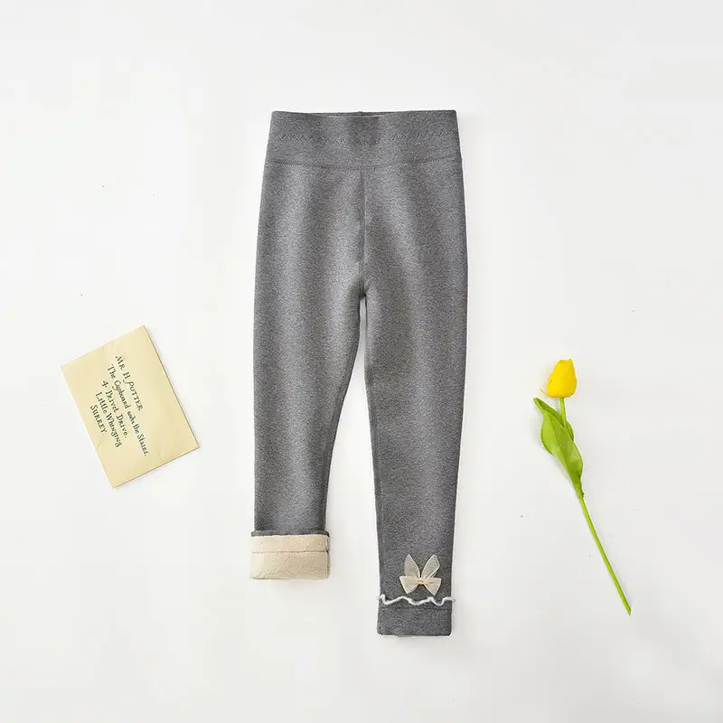 Girls Cotton Leggings Extra Thick Winter Warm Pants - Image 6