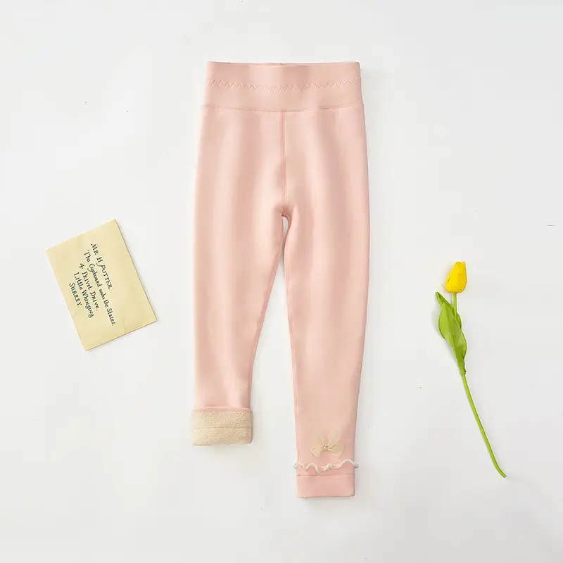 Girls Cotton Leggings Extra Thick Winter Warm Pants - Image 7