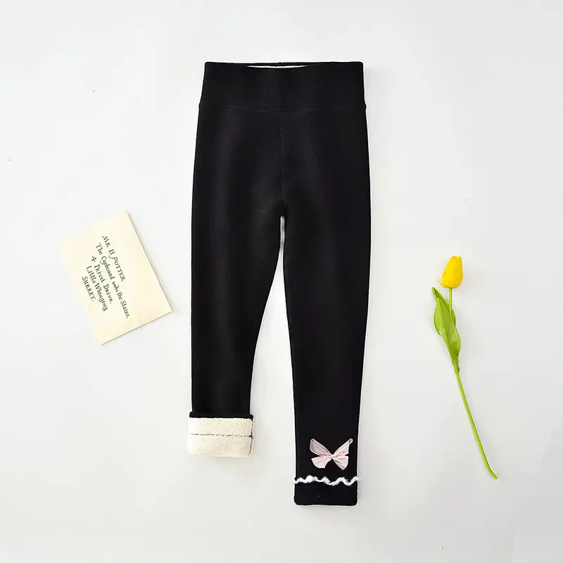 Girls Cotton Leggings Extra Thick Winter Warm Pants - Image 8
