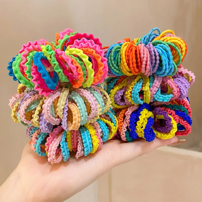 Children's Rainbow Rubber Hair Tie Head Rope - Image 7