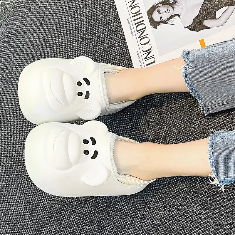 Women's Pink Cartoon Winter Sneakers Warm Waterproof - Image 4