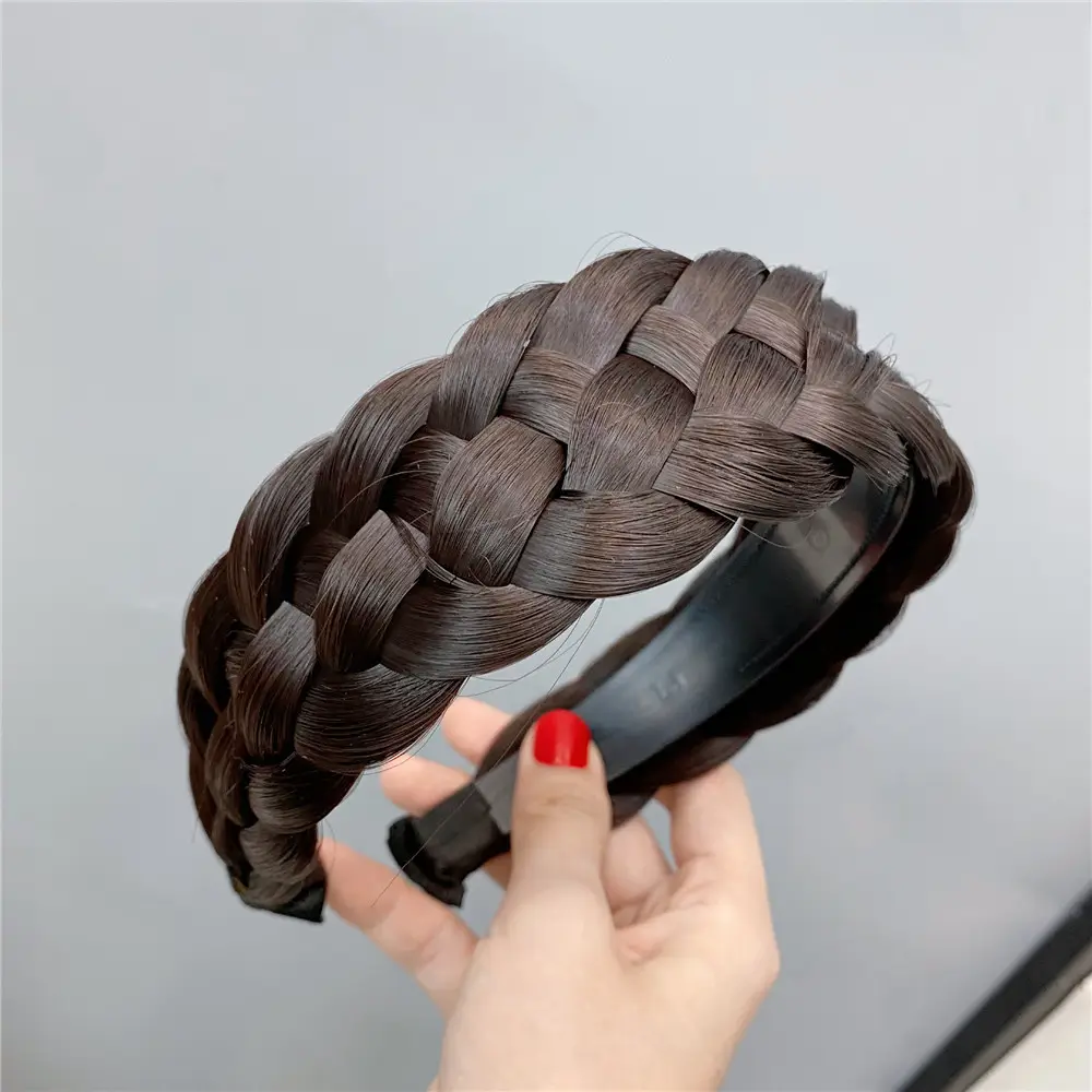 Silk Braided Hairband for Women with High Heat - Image 2
