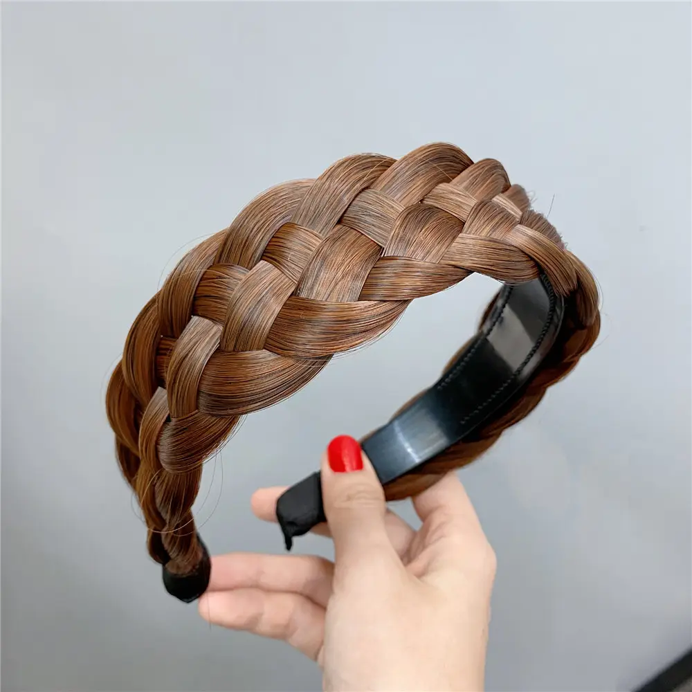 Silk Braided Hairband for Women with High Heat - Image 3